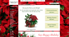 Desktop Screenshot of angelotheflorist.com